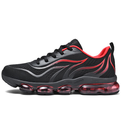 

Mens sports shoes trend flying woven breathable fitness running shoes sports shoes
