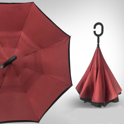 

XIAOYUAN Double-layer umbrella reverse open&close hands-free