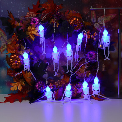 

Siaonvr 25M 10LED Party Familye Ghost Festival Halloween LED Decorative Lights