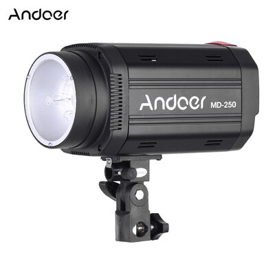 

Andoer MD-250 250WS GN50 Studio Photo Strobe Flash Photography Speedlight Lamp for Studio Portrait Certificate Shooting