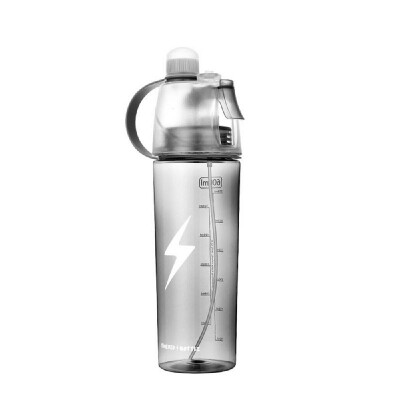 

Portable Outdoor Sport Cycling Water Bottle Mist Spray Cup Dual-use 400ml600ml Drinking Cups Water Bottles