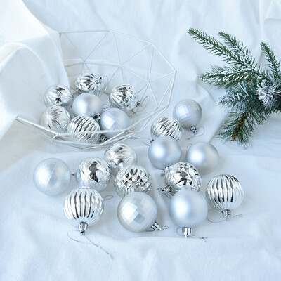

Gobestart Christmas Ball Ornaments For Christmas Tree Decor For Xmas Holiday 4CM 20PC