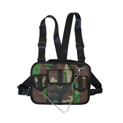 

2019 Fashion Chest Bag For Men Kanye West Waist Pack Hip Hop Chest Rig Bags Vest Streewear Women Tactical Crossbody Bag