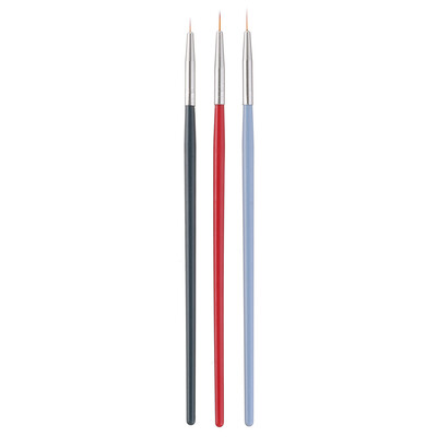 

〖Follure〗3pcsNail Art UV Gel Polish Design Dot Painting Detailing Pen Brushes Tool
