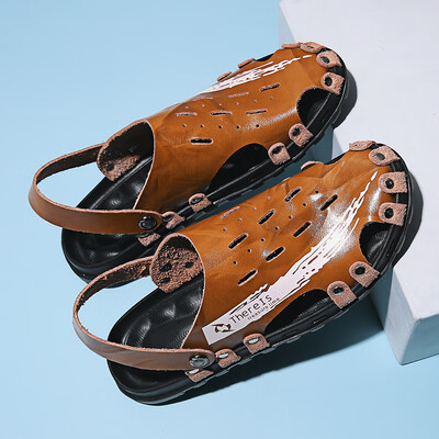 

Summer new mens sandals men 2019 soft bottom mens shoes fashion trend shoes casual shoes mens breathable beach shoes men