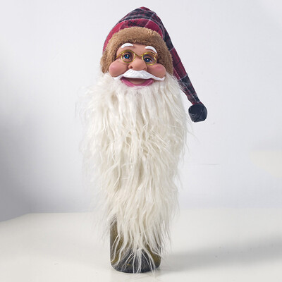 

Christmas Wine Bottle Cover Bag Old Man Xmas Dinner Party Decoration Gift