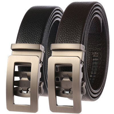 

Belt Mens Belt Automatic Buckle Business Belt Buckle Layer Leather Belt LY25-0828-5