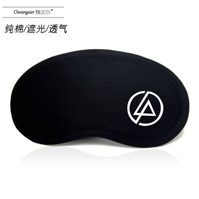 

Fashion creative sleep shade eye mask ice bag eye protection breathable cute cartoon student nap black cotton men&women