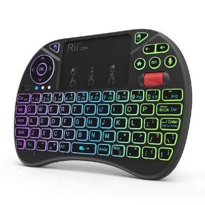 

Rii i8X 24GHz Backlit Wireless Keyboard Touchpad Mouse Handheld Gaming Remote Control for Android TV BOX Smart TV PC