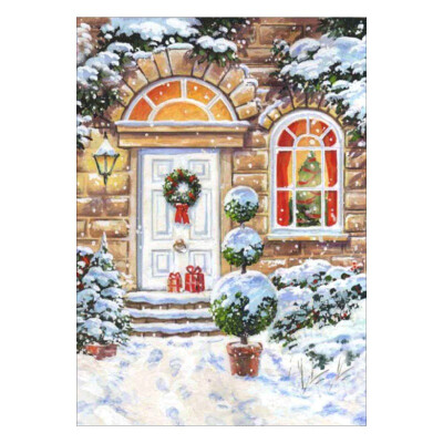 

Cartoon 5D DIY Diamond Painting Cross Stitch Kit Full Round Resin Diamond Covered Paint for Christmas Kits for Adults amd Kids