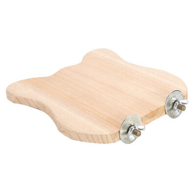 

Greensen Pet Wooden Platform Hamster Bird Stand Rack Toy Rest Board Branch Perches Cage