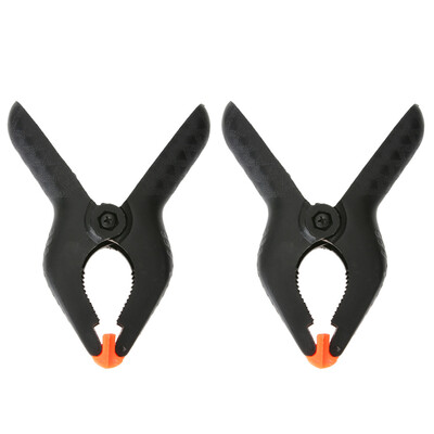

2PCS 6 Inch Plastic Nylon Spring Clamps Clip Tips Set for Photography plate