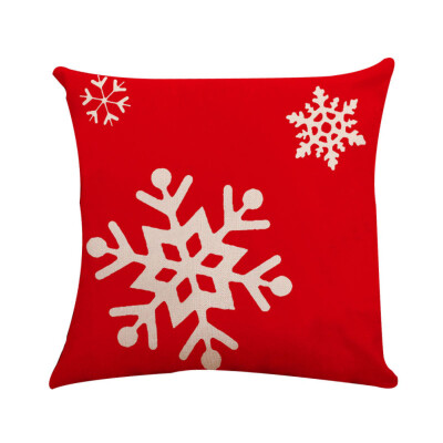 

Tailored Christmas Pillow Covers Embroidery Throw Pillow Cases for Home Car Decorative