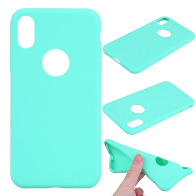 

Phone Case For iPhone XS Max XR XS X 8 Plus 7 Plus 6 Plus SE 5S Simple Solid Color Ultrathin Soft TPU Case Candy Color Back Cover