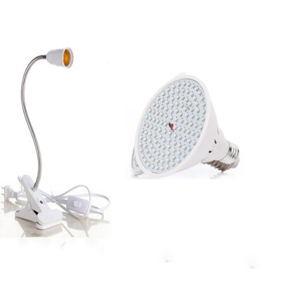 

Full Spectrum LED Grow Light E27 Plant Lamp With Clip For Greenhouse Hydroponic Vegetable Flower