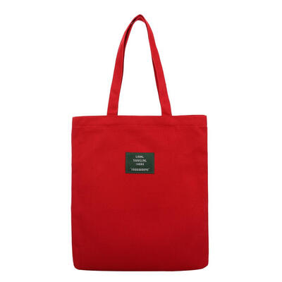 

Patchwork Shoulder Handbags Women Canvas Top-handle Book Bags Large Totes