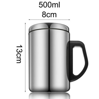 

1 Stainless Steel Thermal Mug Water Insulated Cup For Home Office Travel