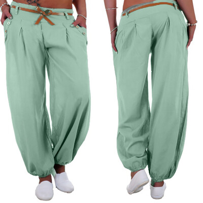 

Women Long Pants Casual Style High Waist Casual Style Sports Yoga Trouser Pants