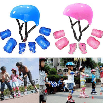 

Fashion Kid Scooter Skateboard Bike Protective Gear Set Helmet&Knee Elbow Wrist Pad