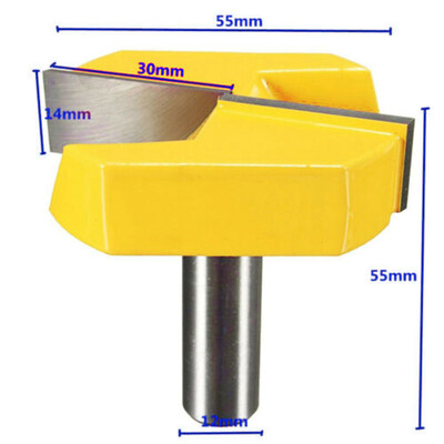 

Practical 12 Shank Router Bit Set Carbide Tipped Woodworking Tool Kit