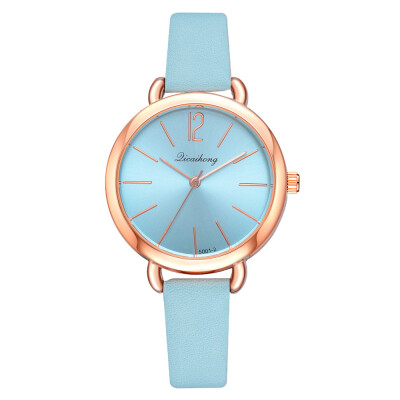 

Student fashion candy color watch belt ladies quartz watch