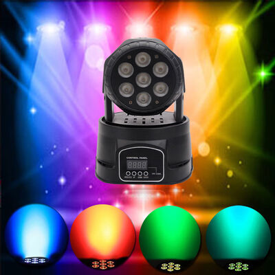 

Ktaxon 80W 7-RGBW LED Auto Voice Control DMX512 DJ Club Party Effect Stage Lighting AC 110-240V