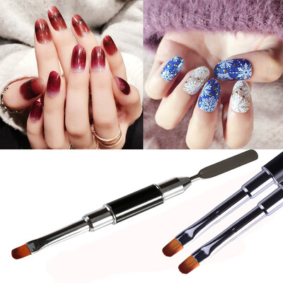 

Toponeto Nail Art Dotting Painting Drawing Pen Double-headed Polish Brush