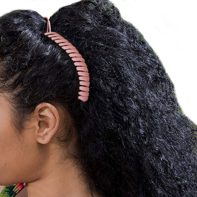 

Gobestart Women Vintage Hair Clip Christmas Hair Accessory Stretchable Banana Comb