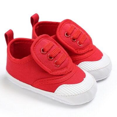 

Newborn Baby Soft Sole Crib Shoes Infant Boy Girl Toddler Sneaker Anti-Slip Soft