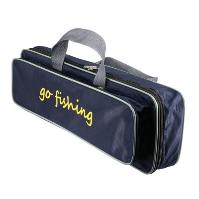 

Fishing Rod Case Waterproof Fishing Rod Carrier Fishing Pole Carrying Case Reel Storage Bag Fishing Gears Organizer