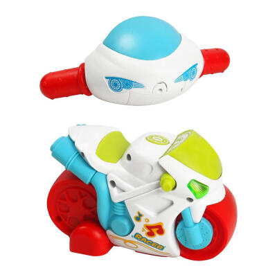 

Children Music Remote Control Motorcycle Toy Simulation RC Car Models Gifts