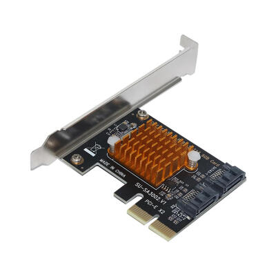 

PCI-e to SATA 30 Expansion Card 2 Ports SATA III PCI Express Adapter Board