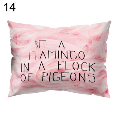 

Romantic Flower Stone Pattern Throw Pillow Case Cushion Cover Bedding Articles