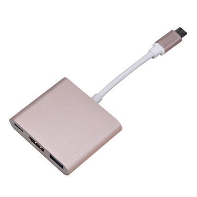 

3 in 1 USB31 Type-C to Type-C HDMI USB30 Converter Adapter Hub Cable