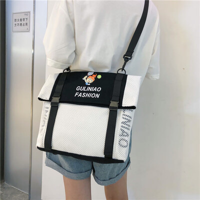 

High School Backpack for College Students in Korean Edition