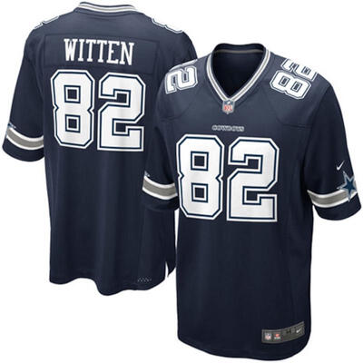 

Mens Football Jersey Dallas Cowboys Jason Witten Navy Blue Team Color Game Jersey