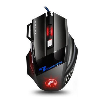 

IMICE X7 Professional Wired Gaming Mouse Adjustable 7 Buttons Cable USB LED Optical Gamer Mouse PC Computer Game Mice