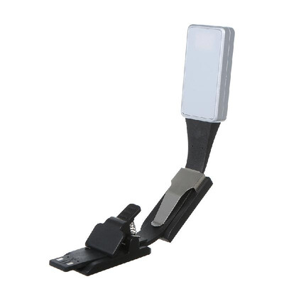 

DC 5V 05W USB Rechargeable Mini LED Clip Lamp Light Color Adjustable Laptop Desk Lamp Flexible Rotating Light for Reading Studyin