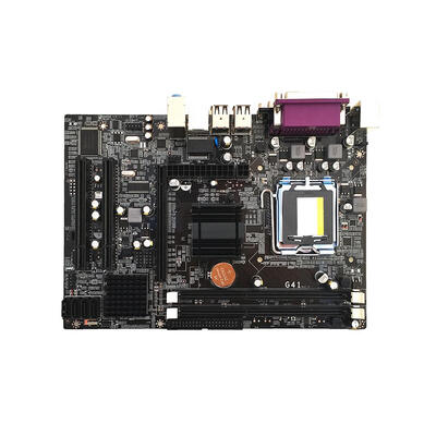 

G41 PC Motherboard LGA771 Support DDR3 Dual PCI Solid Capacitor Mainboard