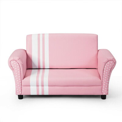

Foldable Kids Love Seat Princess Sofa Chair