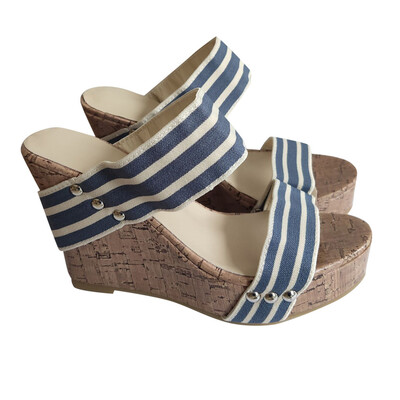 

Rose Summer Womens Breathable Thick Bottom Retro Wedge Sandals Flats Roman Slippers