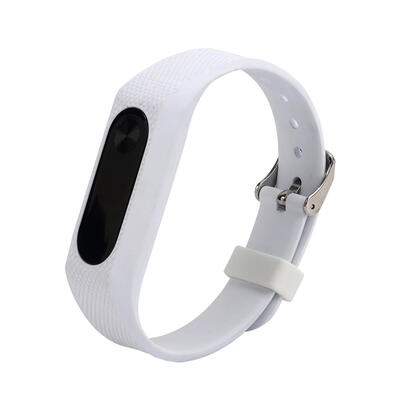 

220mm Silicone Strap Bracelet Wristband Replacement for Xiaomi Miband 2