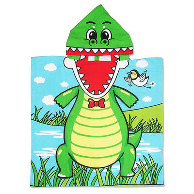 

Cute Cartoon Children Hooded Bath Towel Baby Kids Printed Cloak Beach Towel
