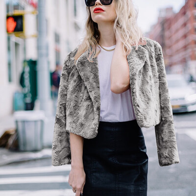 

Roseonmyhand Fashion Women Winter Warm Jacket Outwear Short Coat Top Overcoat Outercoat