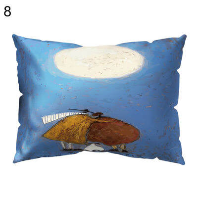 

Bike Beacon Sea Moon Elephant Pillow Case Cushion Cover Sofa Bed Car Cafe Decor