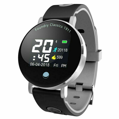 

Waterproof Smart Watch Fitness Tracker Heart Rate Blood Pressure Tempered Mirror