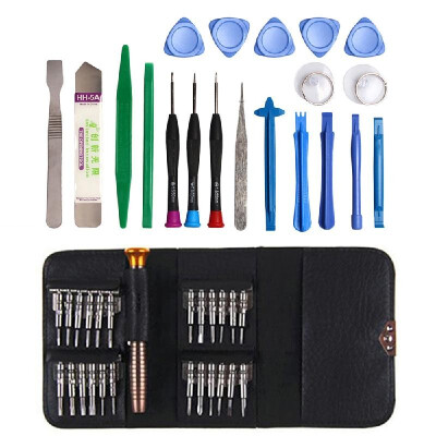 

Multifunctional Leather Case Manual Screwdriver Bit Combination Set Mobile Phone Notebook Dismantling&Maintenance Tools