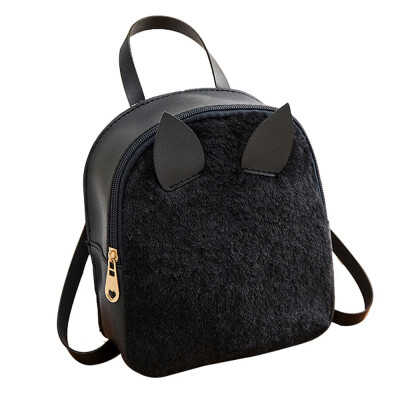 

Tailored Faux Rabbit Fur Shoulder Bag Mobile Phone Bag Purse Shell Type Messenger Bag