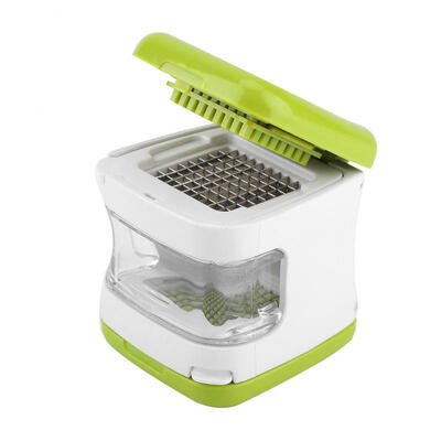

Greensen Dual Side Stainless Steel Garllic Press Chopper Mincer Crusher Helper Kitchen