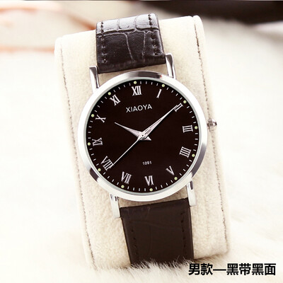 

Womens watches waterproof fashion 2019 new Korean version of simple leisure atmosphere belt student mens watches lovers watches